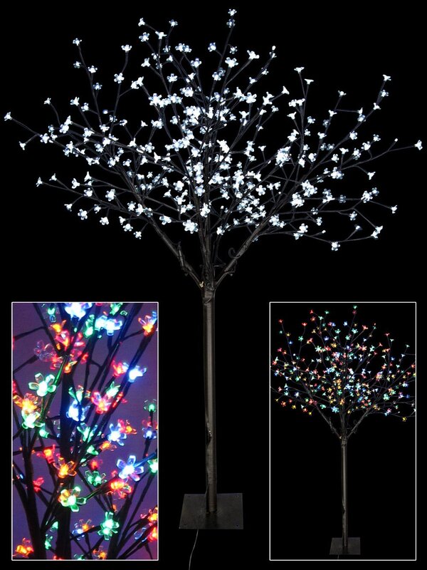 Dual Colour Sequence LED Cherry Blossom Tree - 1.7m — image 2