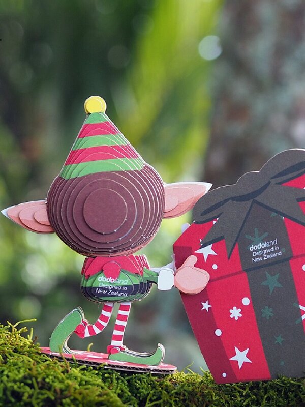 Eugy 3D Christmas Elf Puzzle #82 | Eco-Friendly DIY Model Kit — image 9