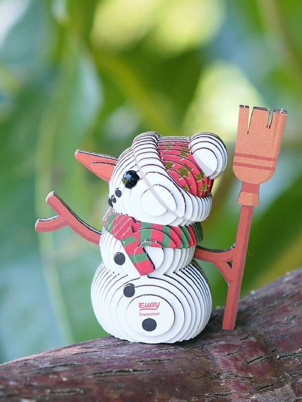 Eugy Cute Little Snowman Puzzle #56 — image 4