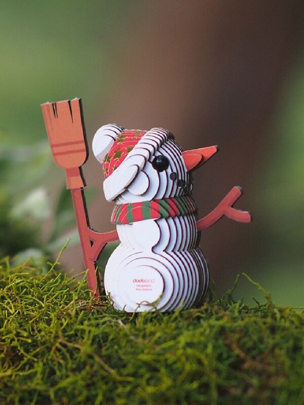 Eugy Cute Little Snowman Puzzle #56 — image 6