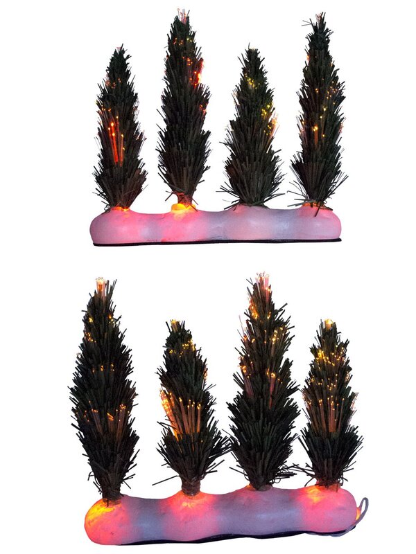 Fibre Optic Trees Figurine - 2 pieces — image 2