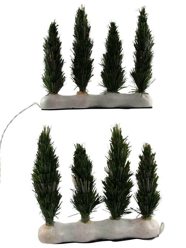 Fibre Optic Trees Figurine - 2 pieces — image 3