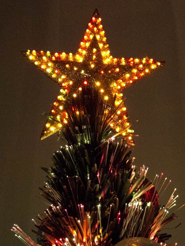Fibre Optic Trees - With Bauble Decorations - 1.2m — image 3