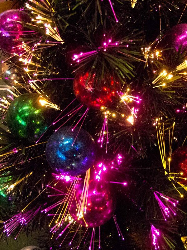 Fibre Optic Trees - With Bauble Decorations - 1.2m — image 5