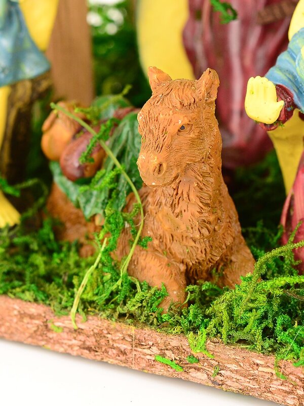 Full Stable Christmas Nativity Scene With Embedded Figurines - 30cm (stable) — image 8
