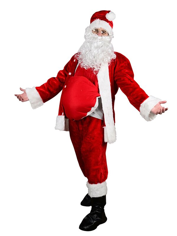 Fun Stuffable Santa Belly Costume Accessory Pouch | One Size Fits Most — image 5