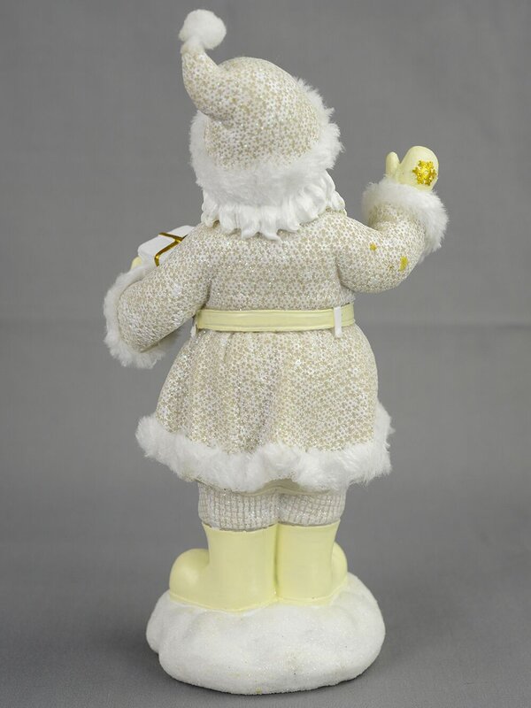 Gorgeous Waving Santa Ceramic Ornament - 24cm — image 2