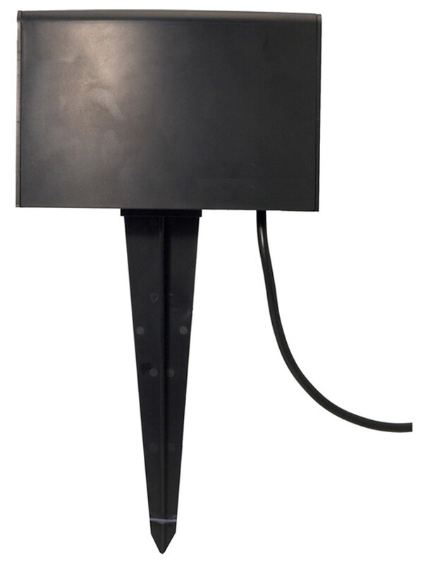 Ground Or Wall Mountable Outdoor Powerstake With Three Outlets - 40cm — image 2