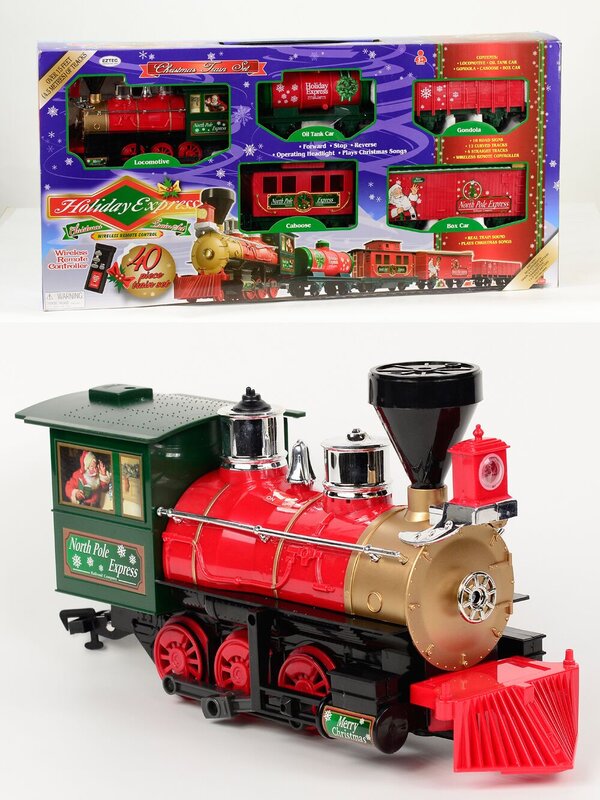 Holiday Express Train Set with Remote Control - 40 Piece Set — image 2