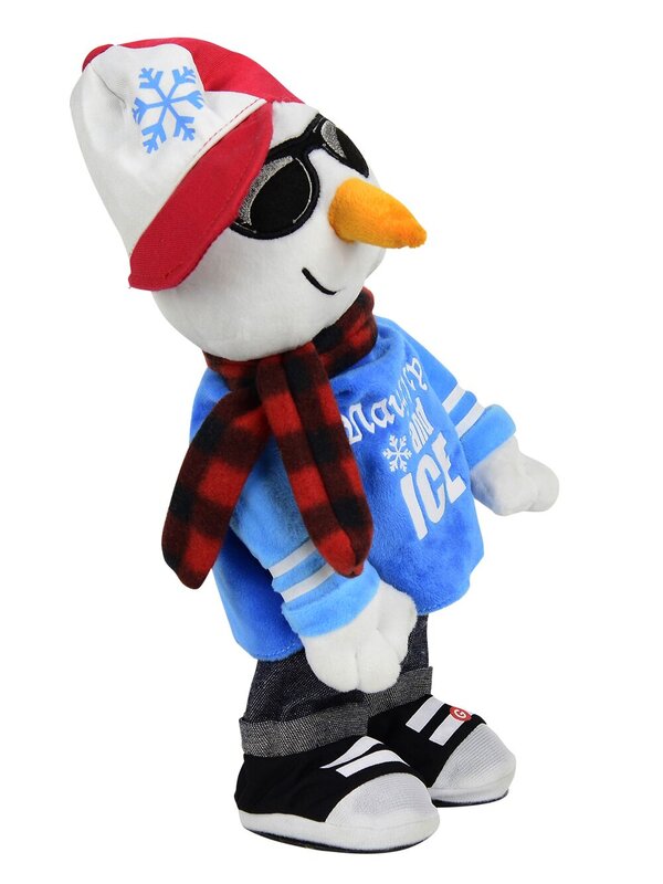 Ice Ice Baby Snowman Musical Animation - 37cm