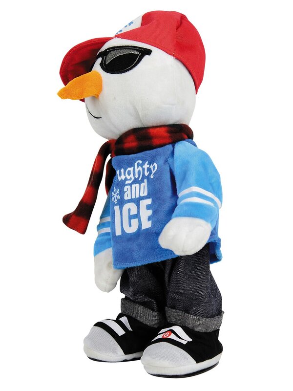 Ice Ice Baby Snowman Musical Animation - 37cm