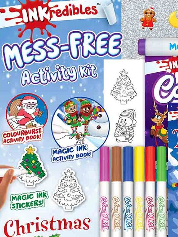 INKredibles Mess-Free Colour Burst & Magic Ink Christmas Activity Kit — image 2