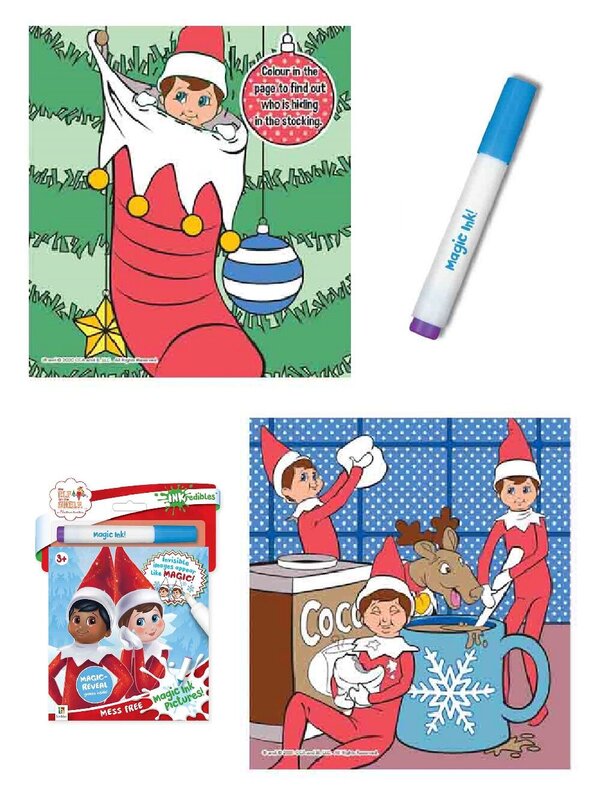 INKredibles Mess-Free Elf On The Shelf Magic Ink Christmas Activity Book — image 3