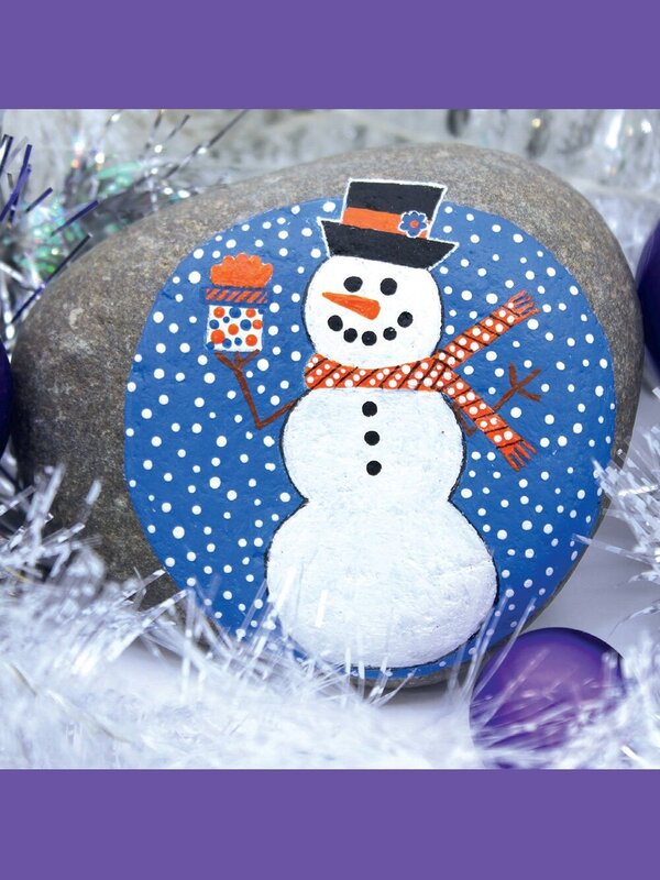 Jingle Bell Rock Painting Kit With River Stones | DIY Christmas Ornaments — image 4