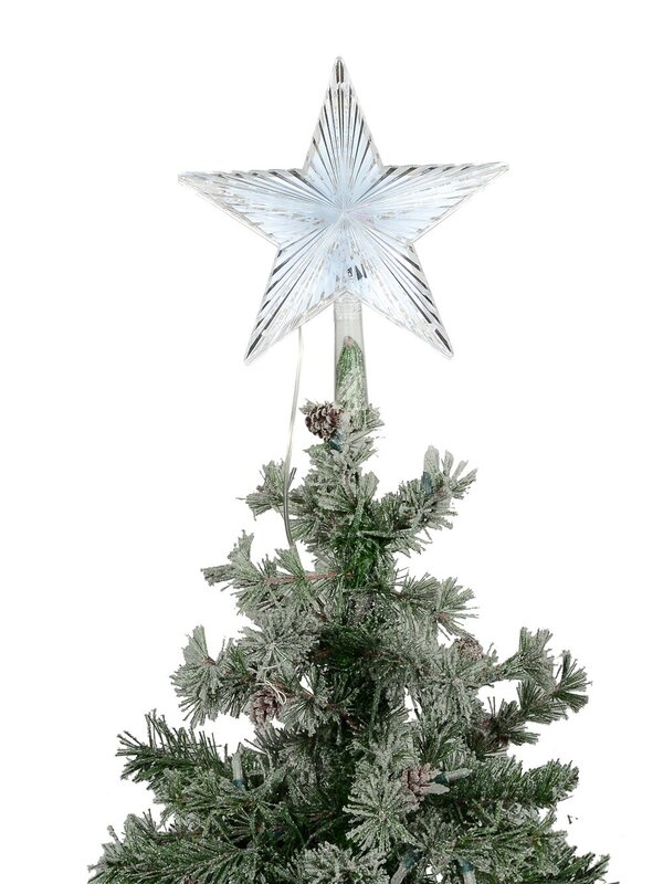 Large Multi Colour LED Star Christmas Tree Topper | 22cm — image 7