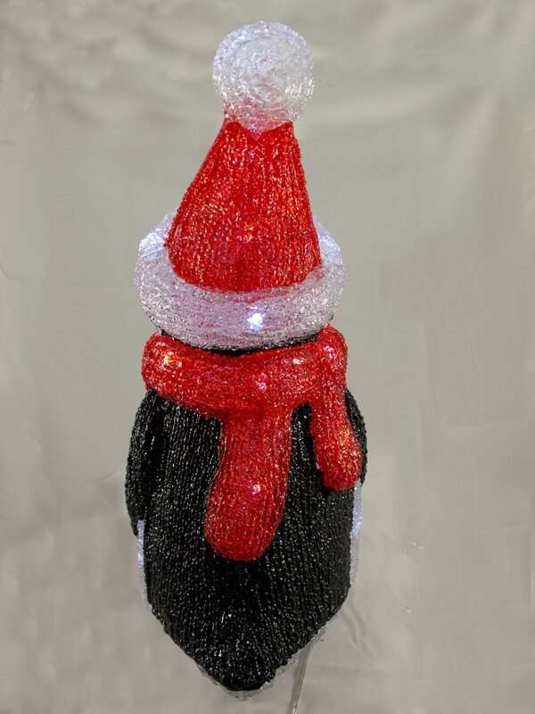 LED Acrylic Penguin Ornament - 37cm — image 5