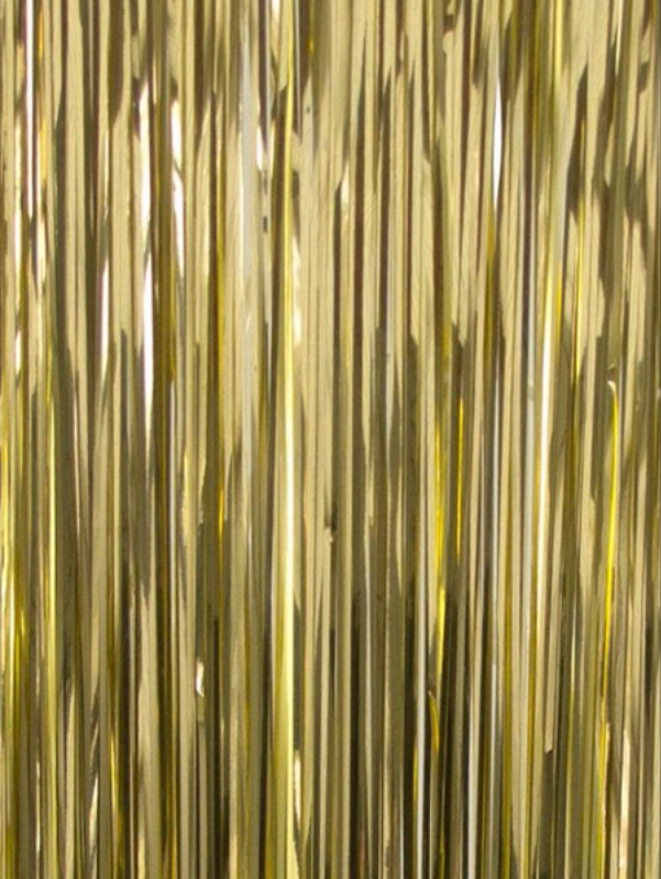 Metallic Gold Whimsical Essential Tinsel Lametta | 300x Icicles — image 3