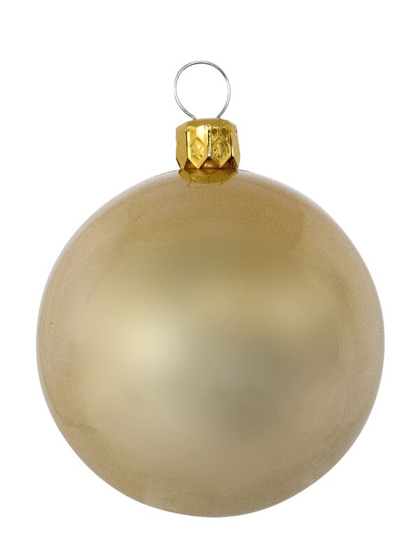 Metallic, Matte, Glitter & Pearl Gold Baubles - 16 x 60mm