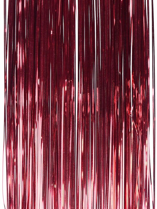 Metallic Red Whimsical Essential Tinsel Lametta | 300x Icicles — image 3