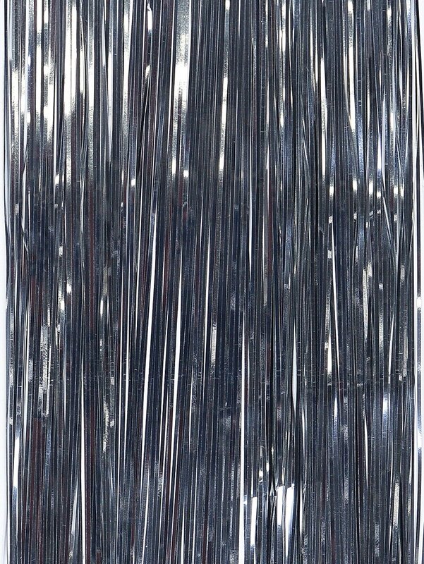 Metallic Silver Whimsical Essential Tinsel Lametta | 300x Icicles — image 3