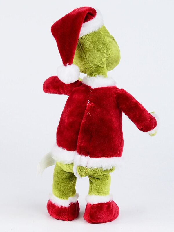 Mr Grinch Singing & Waddling In A Santa Suit Christmas Animation - 28cm — image 4