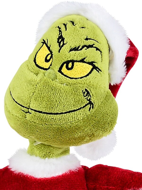 Mr Grinch Singing & Waddling In A Santa Suit Christmas Animation - 28cm — image 2