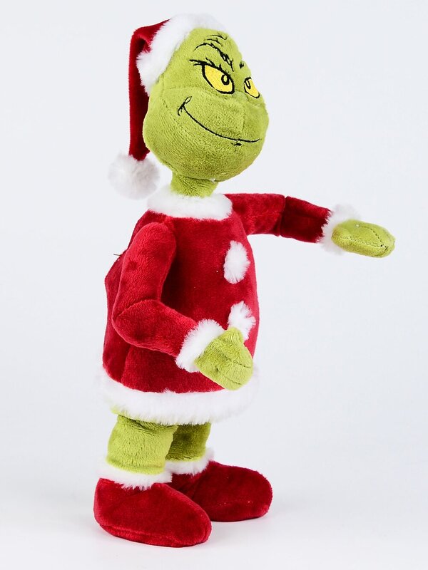 Mr Grinch Singing & Waddling In A Santa Suit Christmas Animation - 28cm — image 5