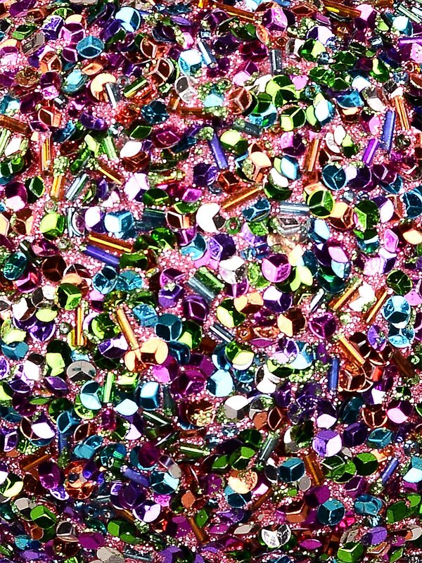 Multi Colour Opulent Signature Sequin & Bugle Bead Bauble | 12cm — image 3