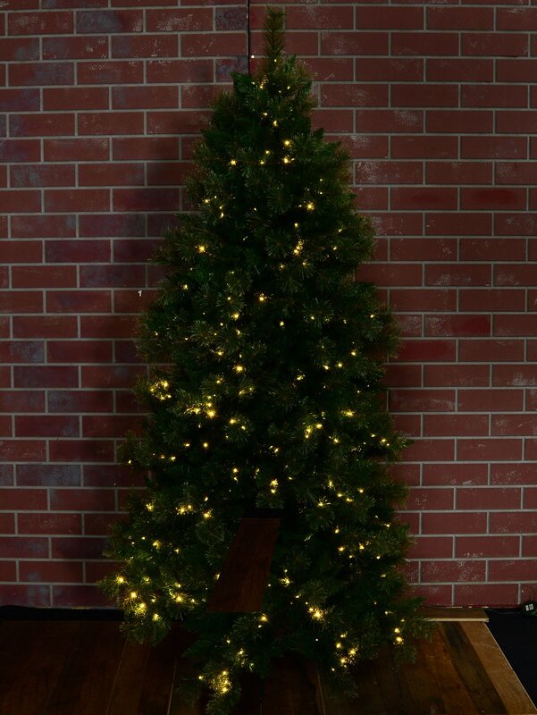 Multi & Warm White Micro Bulb Pre-lit Christmas Tree with 1077 Tips - 1.9m — image 8
