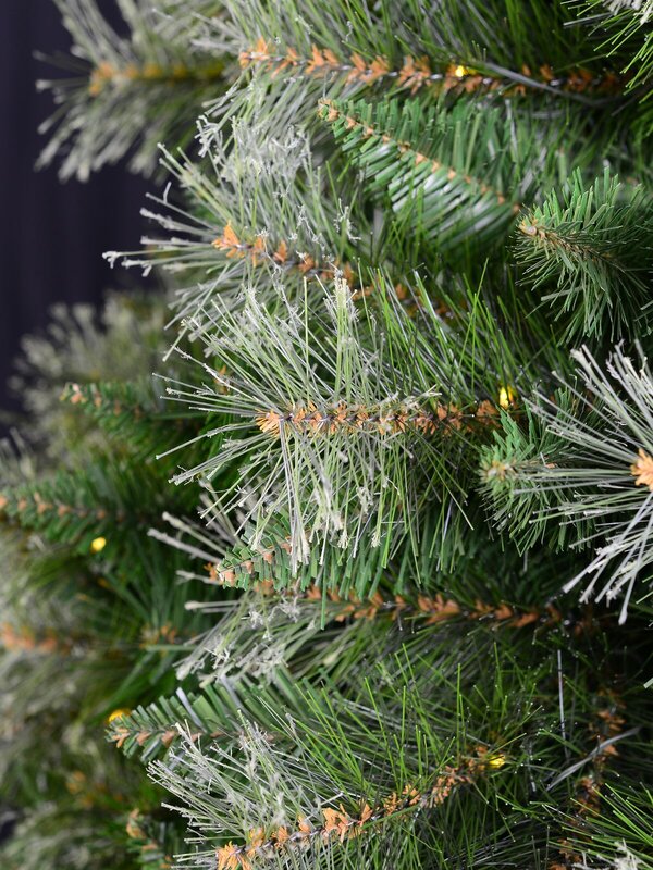 Multi & Warm White Micro Bulb Pre-lit Christmas Tree with 1077 Tips - 1.9m — image 5