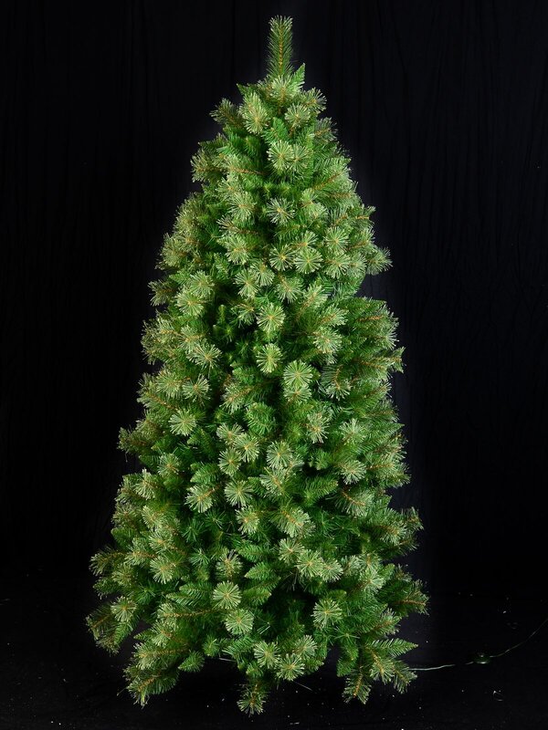 Multi & Warm White Micro Bulb Pre-lit Christmas Tree with 1077 Tips - 1.9m — image 4