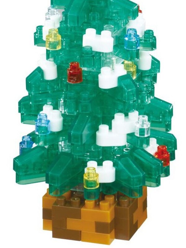 Nanoblocks Christmas Tree & Wreath Christmas Toy - NBC_323 200 Piece — image 3