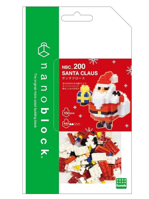 Nanoblocks Santa Claus Christmas Toy - NBC_200 150 Piece — image 4