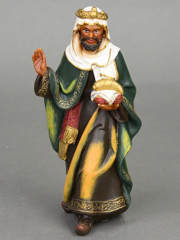 Nativity Scene Figurines With Mary, Joseph, Jesus & 3 Wise Men - 11 Piece Set
