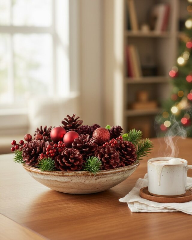 Natural Red Pinecone & Festive Botanical Mix | 130g — image 5