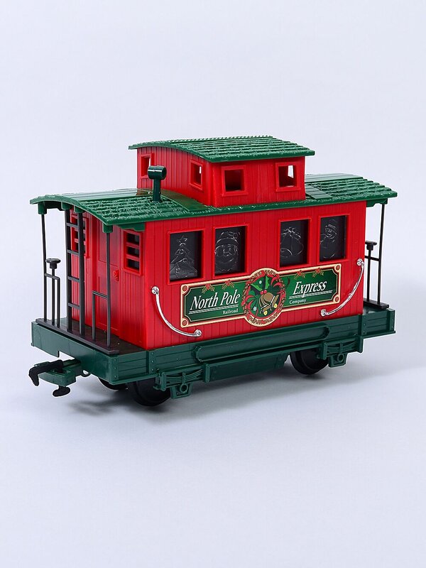 North Pole Express Christmas Train Set with Remote Control - 35 Piece Set — image 3
