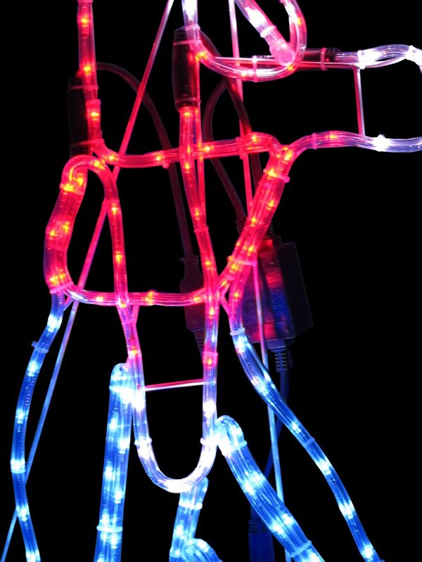 Nutcracker Soldier LED Rope Light Silhouette - 1.2m — image 5