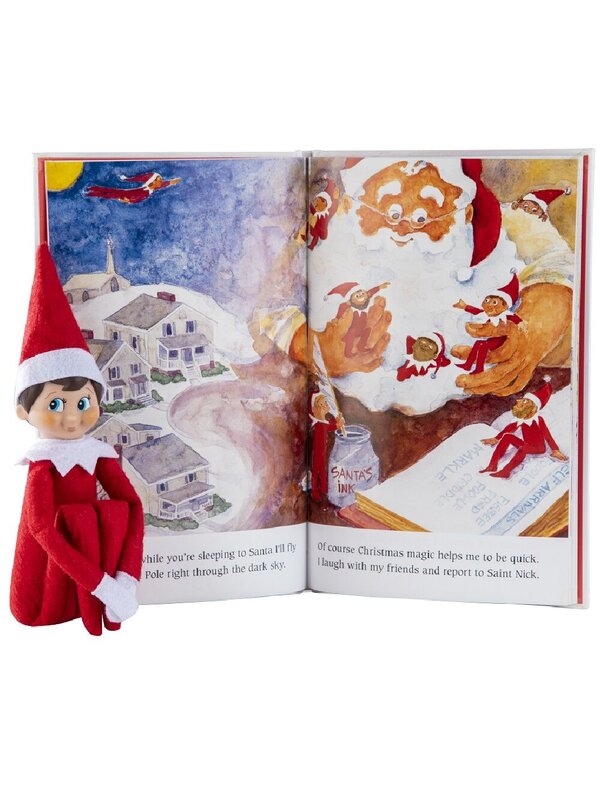 Official Elf On The Shelf: A Christmas Tradition | Boy Scout Elf & Book Set — image 6