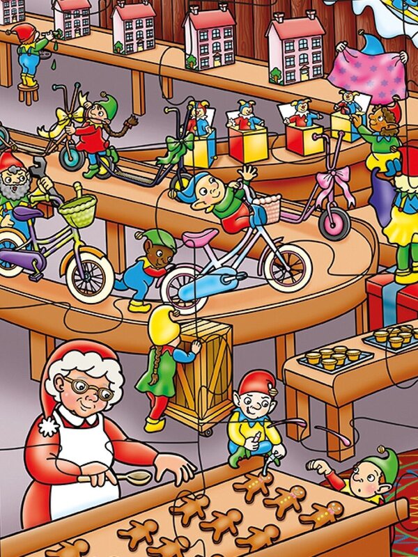 Orchard Toys Christmas Eve Box With Game, Colouring Book & 30 Piece Puzzle — image 4