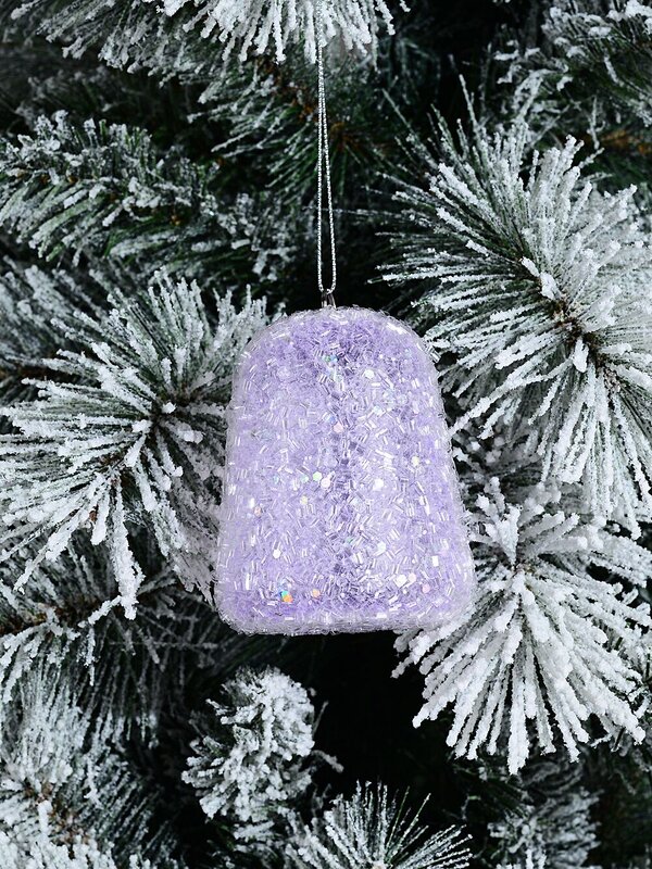 Pastel Purple Sugar Gummy Shaped Whimsical Essential Ornament | 80mm — image 2