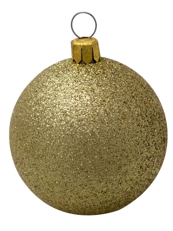 Red Emerald & Gold Bauble & Star Decorations - 34 x 60mm Bauble & 16 x 65mm Star — image 6