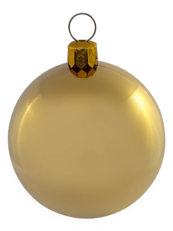 Red Emerald & Gold Bauble & Star Decorations - 34 x 60mm Bauble & 16 x 65mm Star — image 4