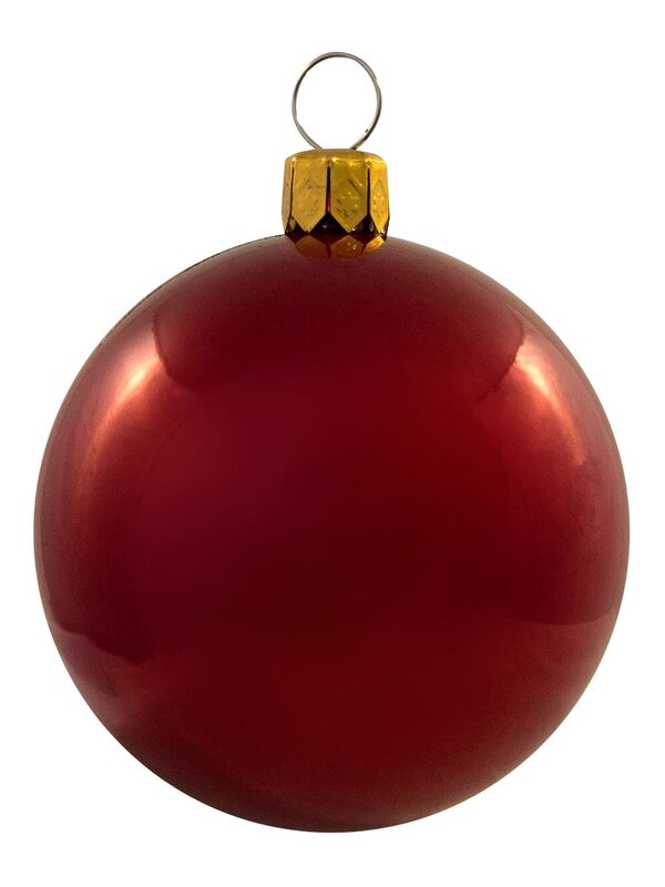 Red & Gold Bauble & Star Decorations - 34 x 60mm Bauble & 16 x 65mm Star — image 3