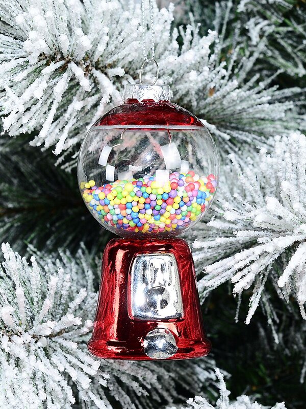 Red Gumball Machine Whimsical Essential Ornament | 11cm — image 2