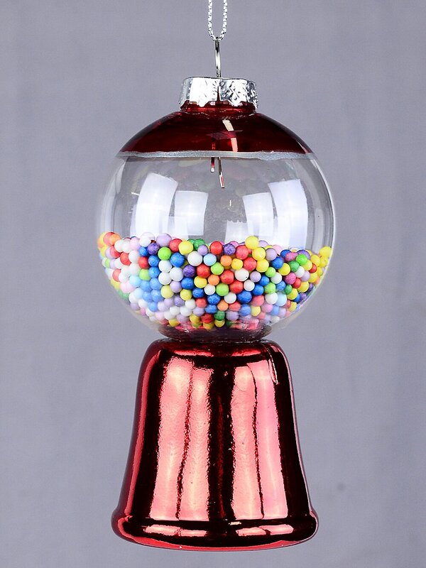 Red Gumball Machine Whimsical Essential Ornament | 11cm — image 3