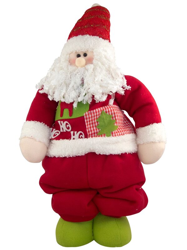 Retractable Leg Plush Standing Santa - up to 1m — image 4