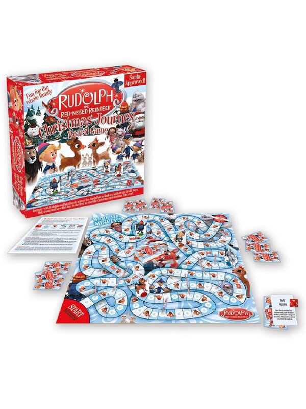 Rudolph The Red-Nosed Reindeer Christmas Journey Board Game - 2 to 4 Players — image 2
