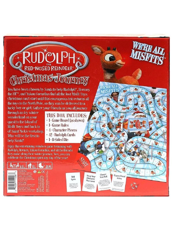 Rudolph The Red-Nosed Reindeer Christmas Journey Board Game - 2 to 4 Players — image 3