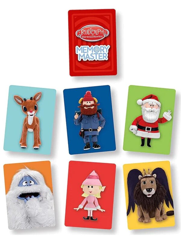Rudolph The Red Nosed Reindeer Memory Master Card Game - 1 to 4 Players — image 3
