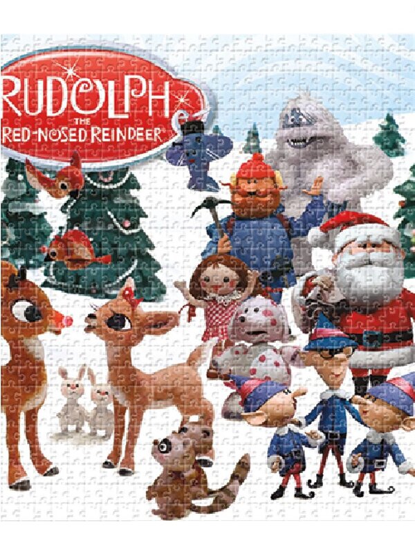 Rudolph The Red Nosed Reindeer Movie Christmas Jigsaw Puzzle - 1000 pieces — image 3